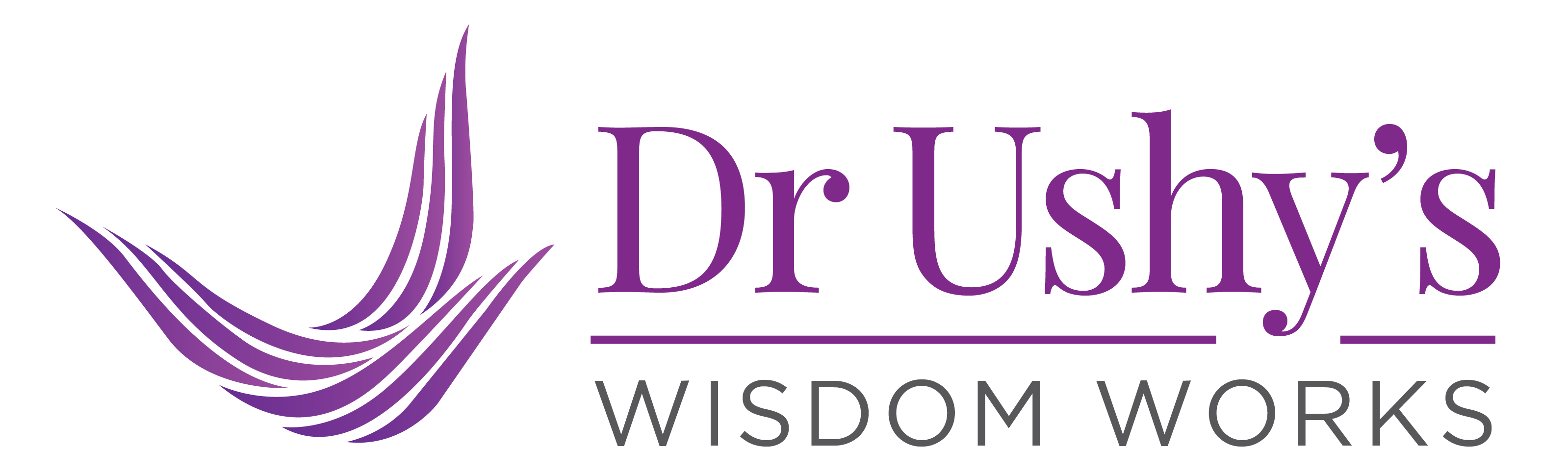 Dr Ushy's Wisdom Works logo